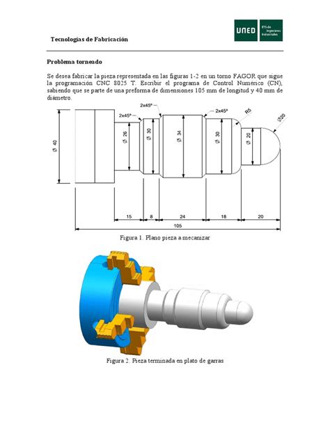 torno cnc ejercicio 1 sena|Ejemplos de ejercicios de CNC torno para mejorar habilidades.